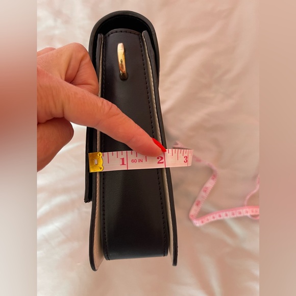 Cavalli class black handbag with decor - Picture 8 of 15